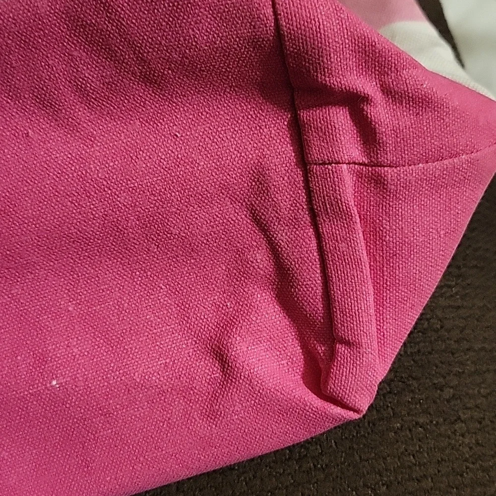 Cupcakes and Cartwheels Good Vibes Only Pink & White  Thermal Lunch Tote - Picture 5 of 14